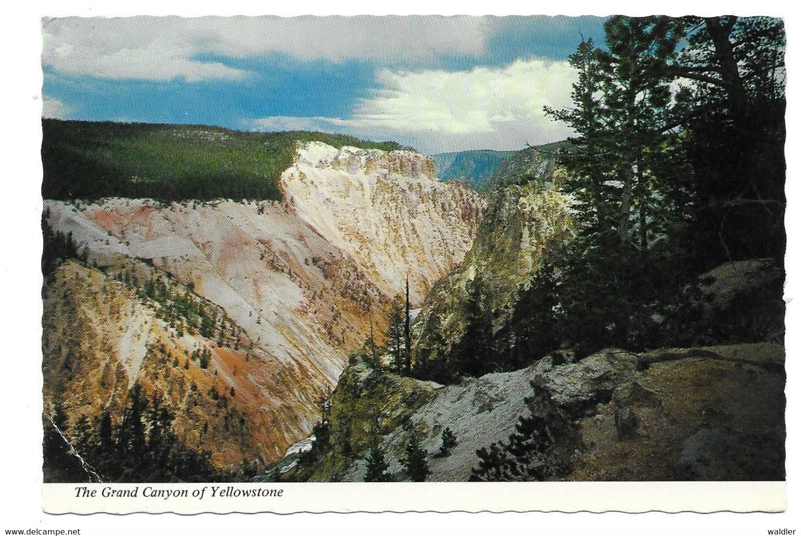 WY - WYOMING  --  YELLOWSTONE - THE GRAND CANYON OF YELLOSTONE - Yellowstone