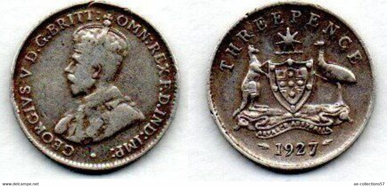 Australie   3 Pence 1927 M TB - Threepence