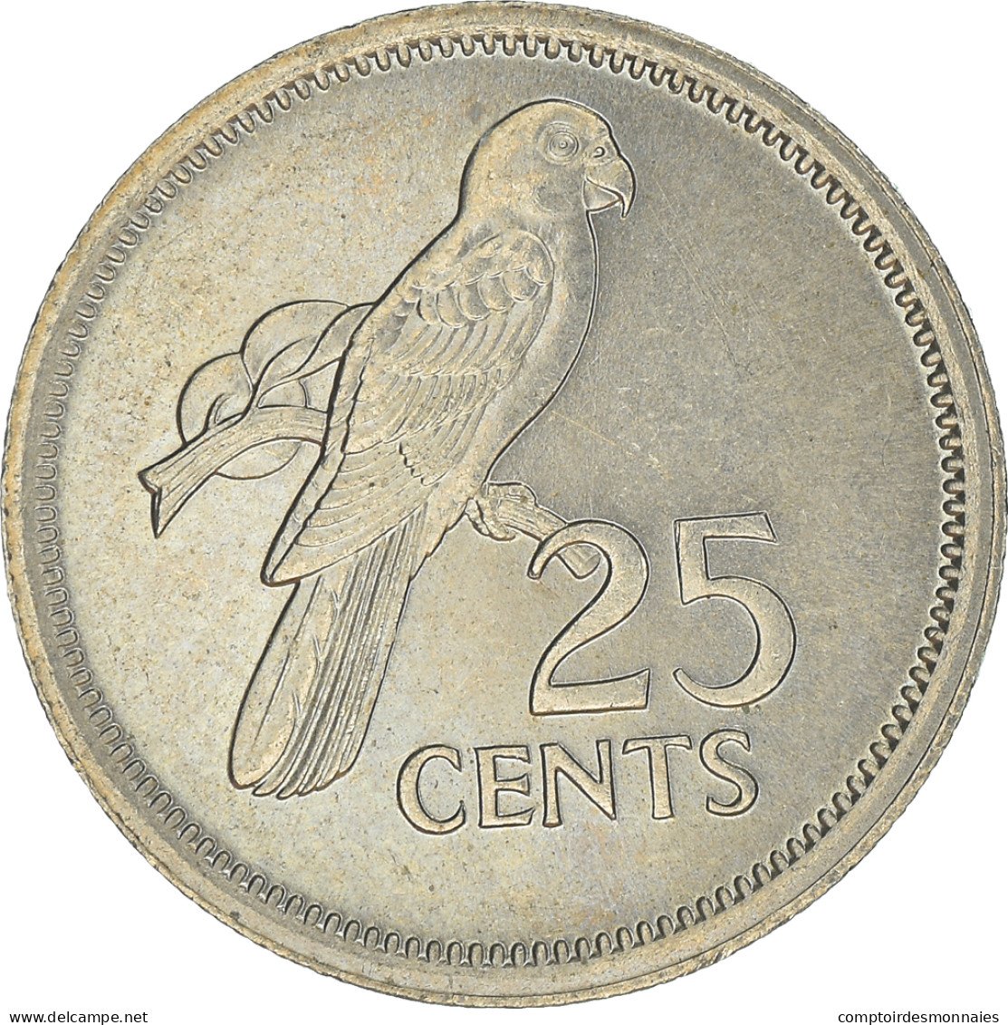 Monnaie, Seychelles, 25 Cents, 1982 - Seychelles