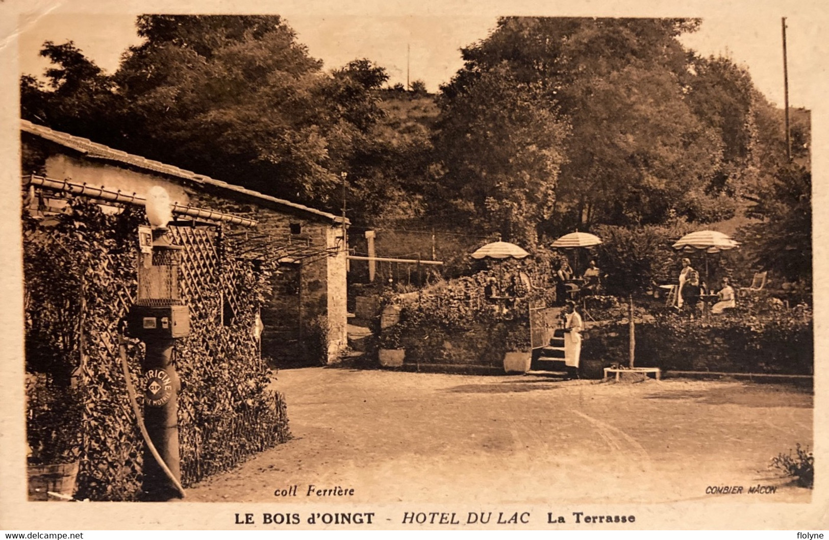 Le Bois D’oingt - La Terrasse De L’hôtel Du Lac - Restaurant Buvette - Le Bois D'Oingt