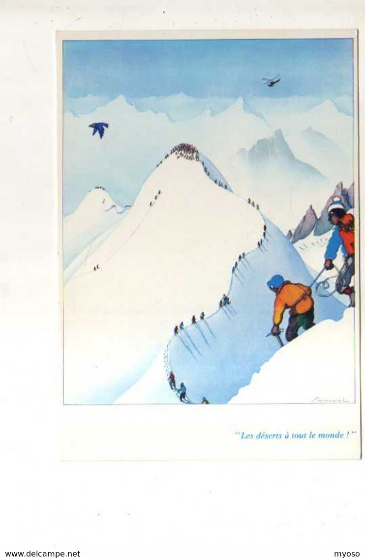 SAMIVEL Les Deserts A Tout Le Monde N°1117, Format 16,8x11,8cm, Alpinistes - Samivel
