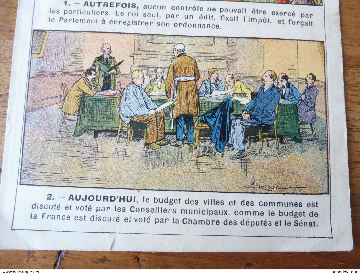 Déclaration Des DROITS DE L'HOMME  Par L'image ,par A. P. De La Marche (contre BONS POINTS Dans Les écoles En 1909 ) - Verzamelingen