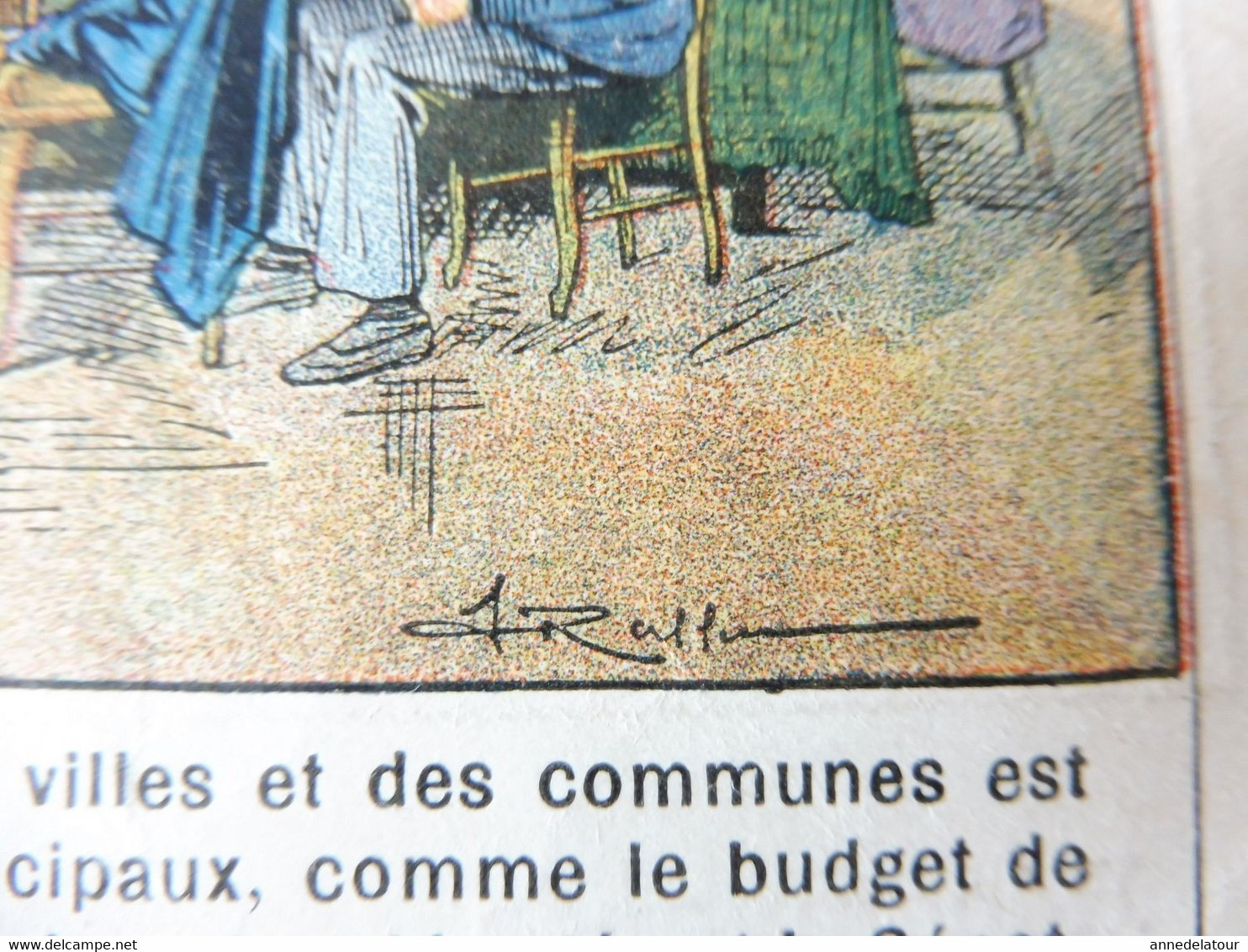 Déclaration des DROITS DE L'HOMME  par l'image ,par A. P. De la Marche (contre BONS POINTS dans les écoles en 1909 )