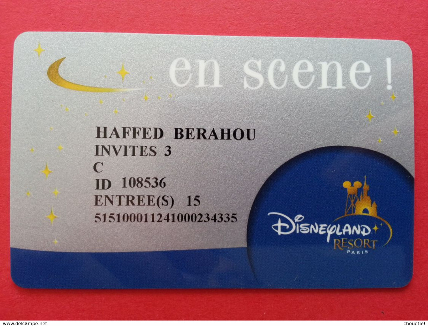 Disneyland Paris  - Tous En Scene 1 - Invités - EURO DISNEY (TB0322 - Disney Passports