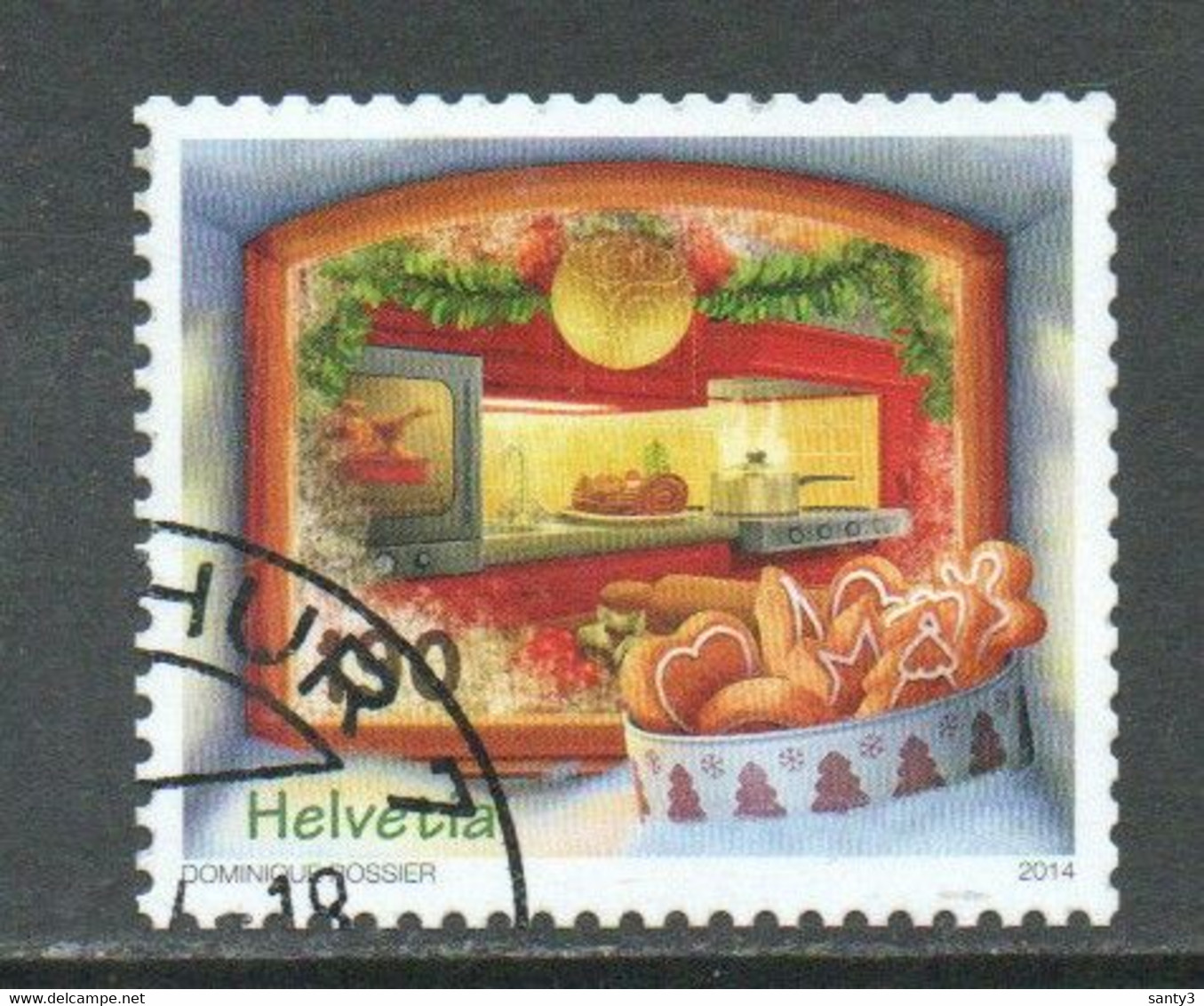 Zwitserland 2014 Mi 2369  Kerstmis, Hoogste Waarde,  Gestempeld - Used Stamps