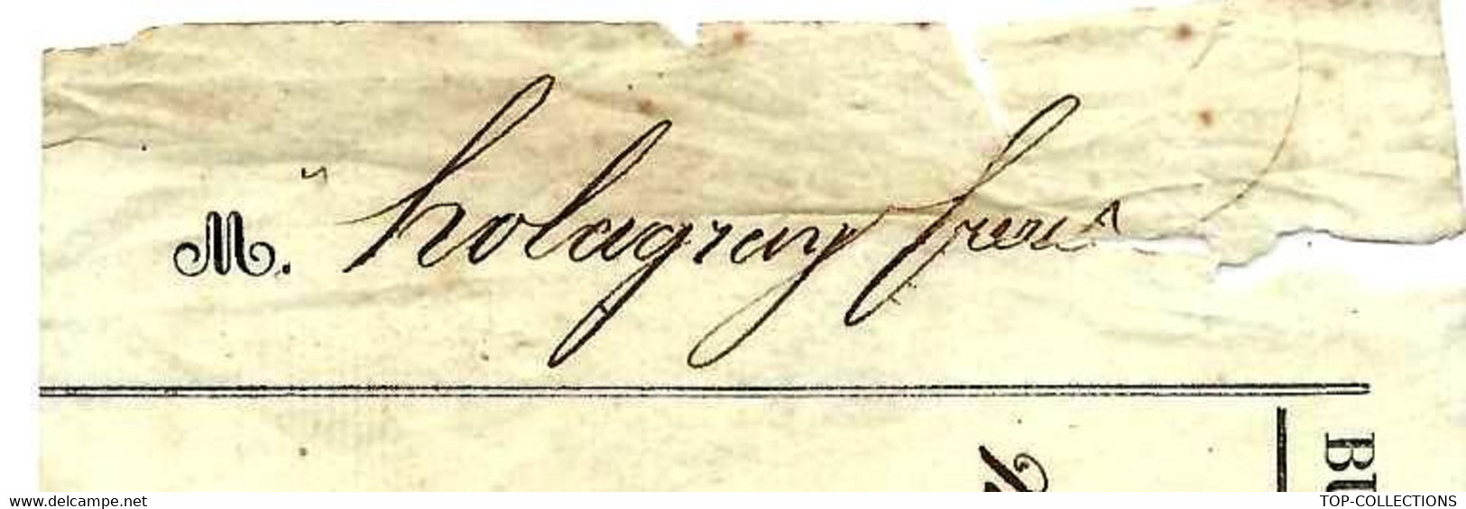 1831 LETTRE DE VOITURE ROULAGE TRANSPORT FLUVIAL Par Bateau   De Bordeaux « Lille Jeune » En Provenance D’Orléans - Italy