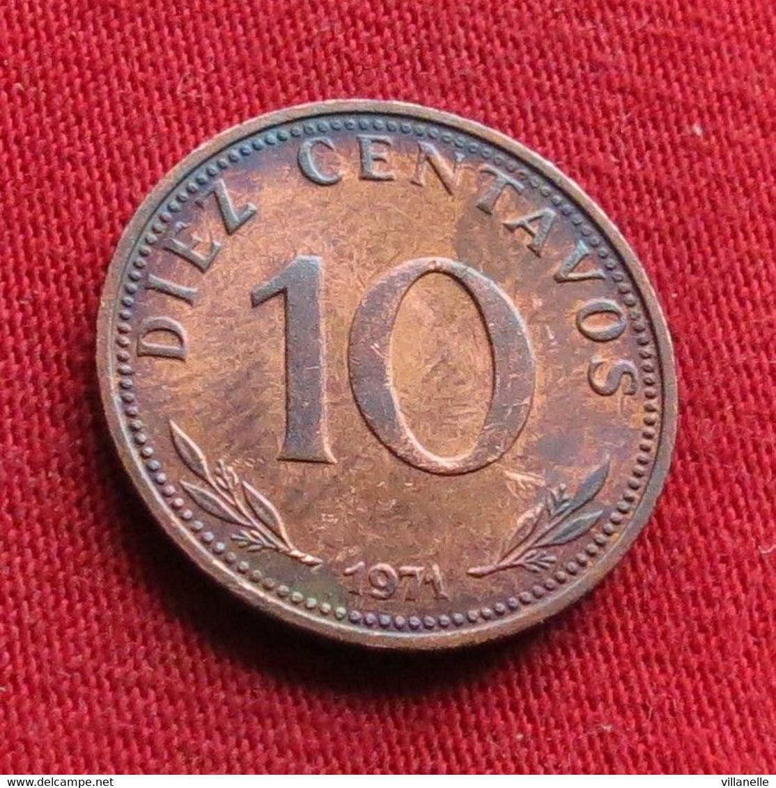 Bolivia 10 Centavos 1971 KM# 188 Lt 805 *VT  Bolivie - Bolivie