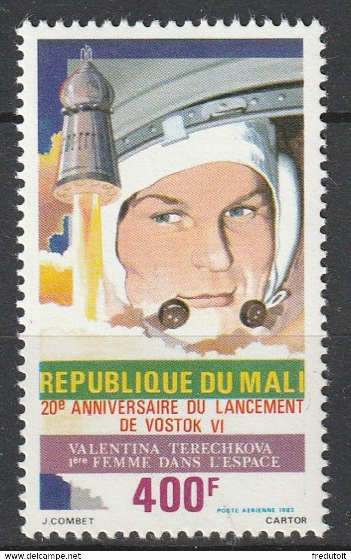 MALI - P.A  N°462 ** (1983) 1er Femme Dans L'espace - Malí (1959-...)