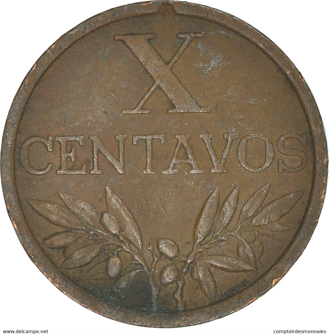 Monnaie, Portugal, 10 Centavos, 1967 - Portugal