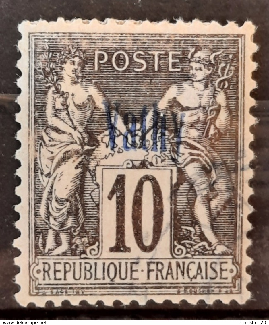 Vathy (ex-colonie Française) 1893/1900 N°5 Ob TB Cote 55€ - Usados