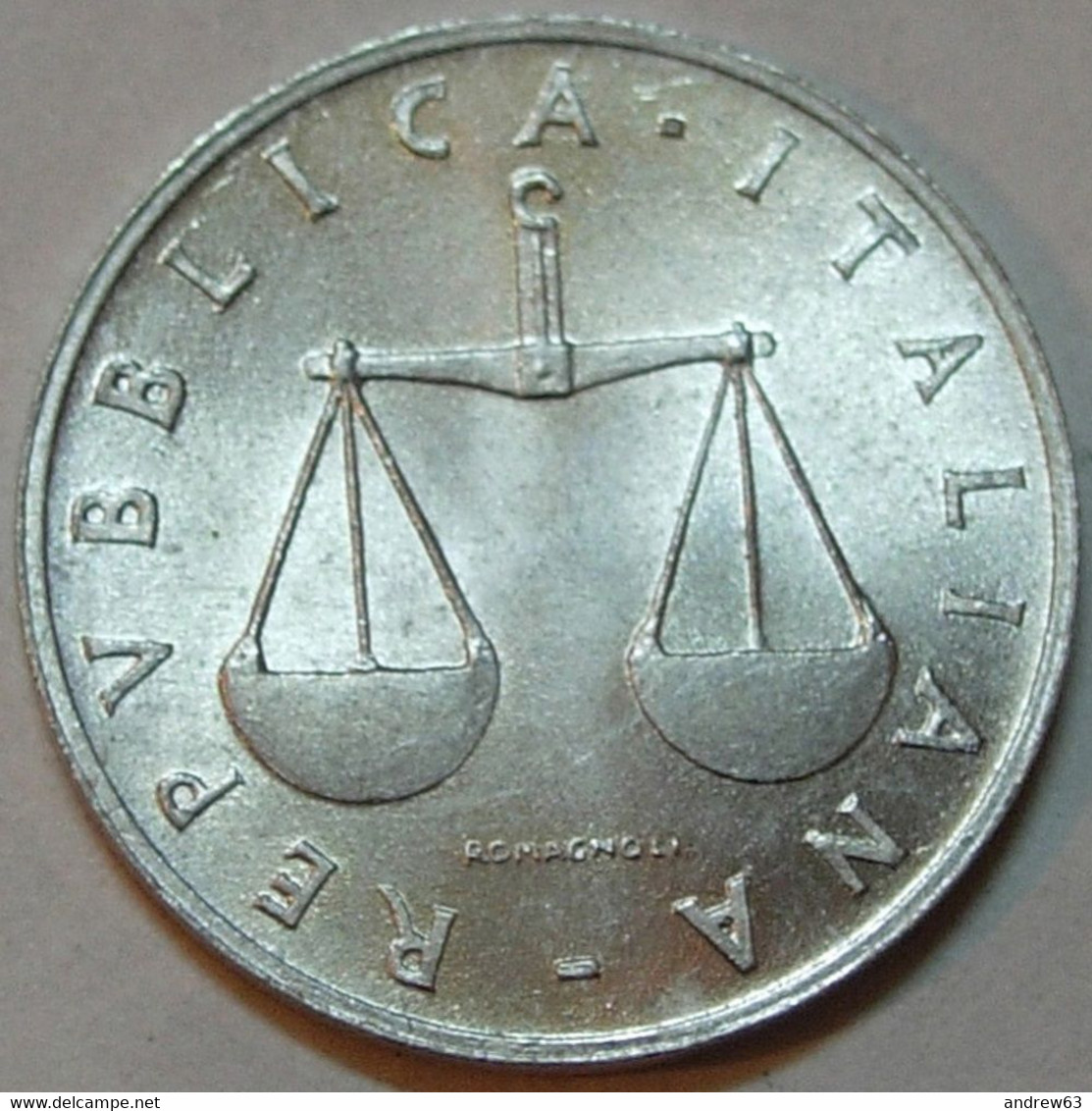 Lire 1 1955 - FDC/Unc Da Rotolino/from Roll 1 Moneta/1 Coin - 1 Lira