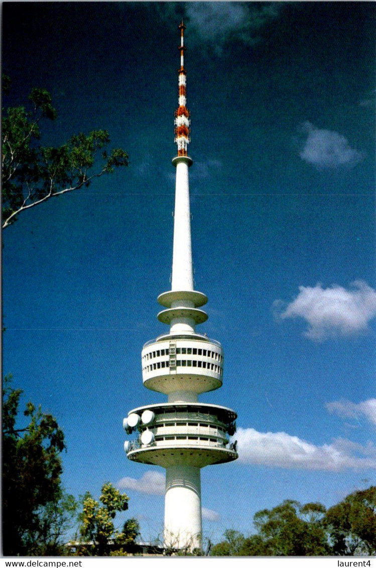 (1 H 29) Australia - ACT - Canberra (2 Postcards) TV Tower & National Carillon - Canberra (ACT)