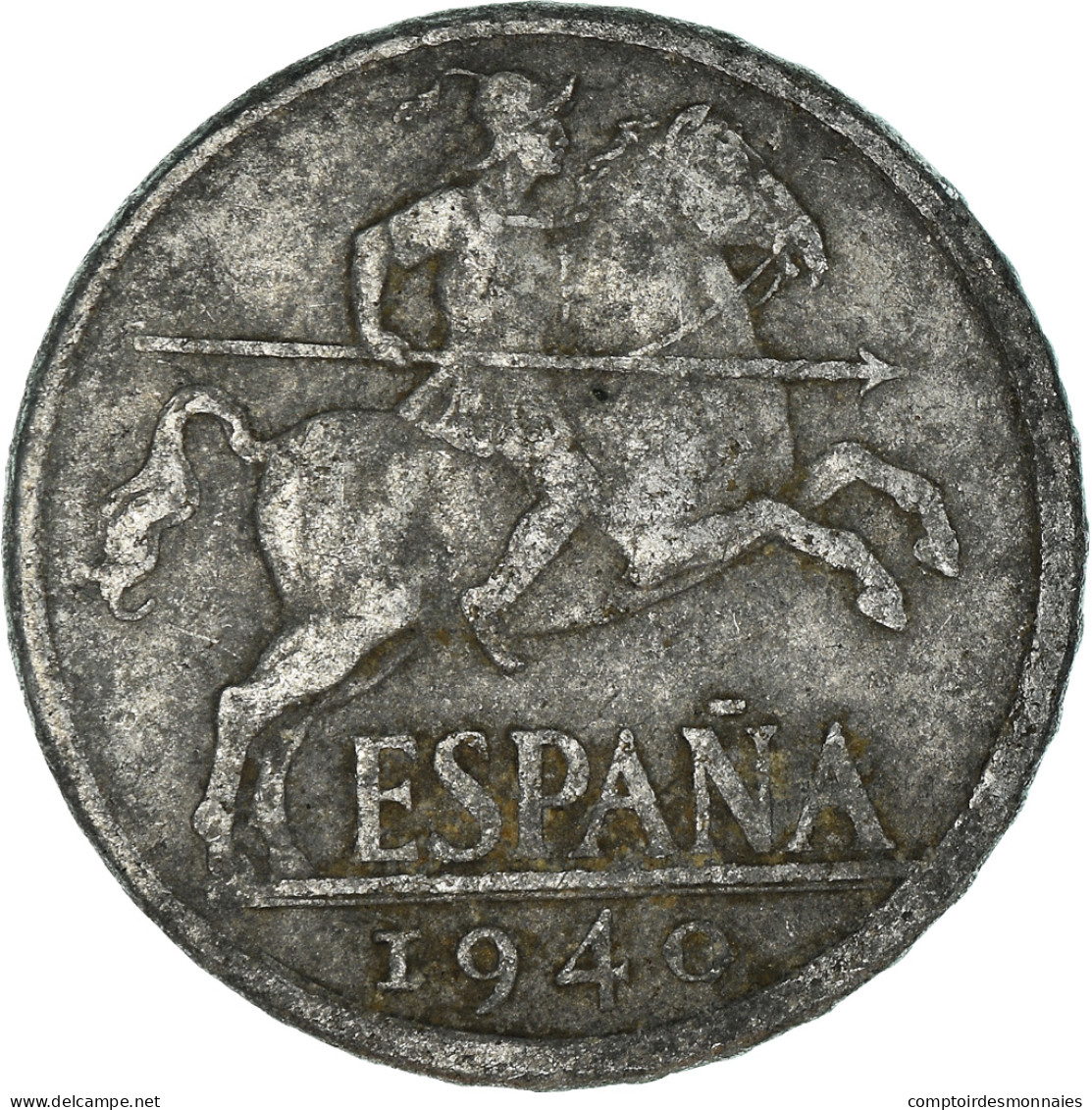 Monnaie, Espagne, 10 Centimos, 1940 - 10 Centiemen
