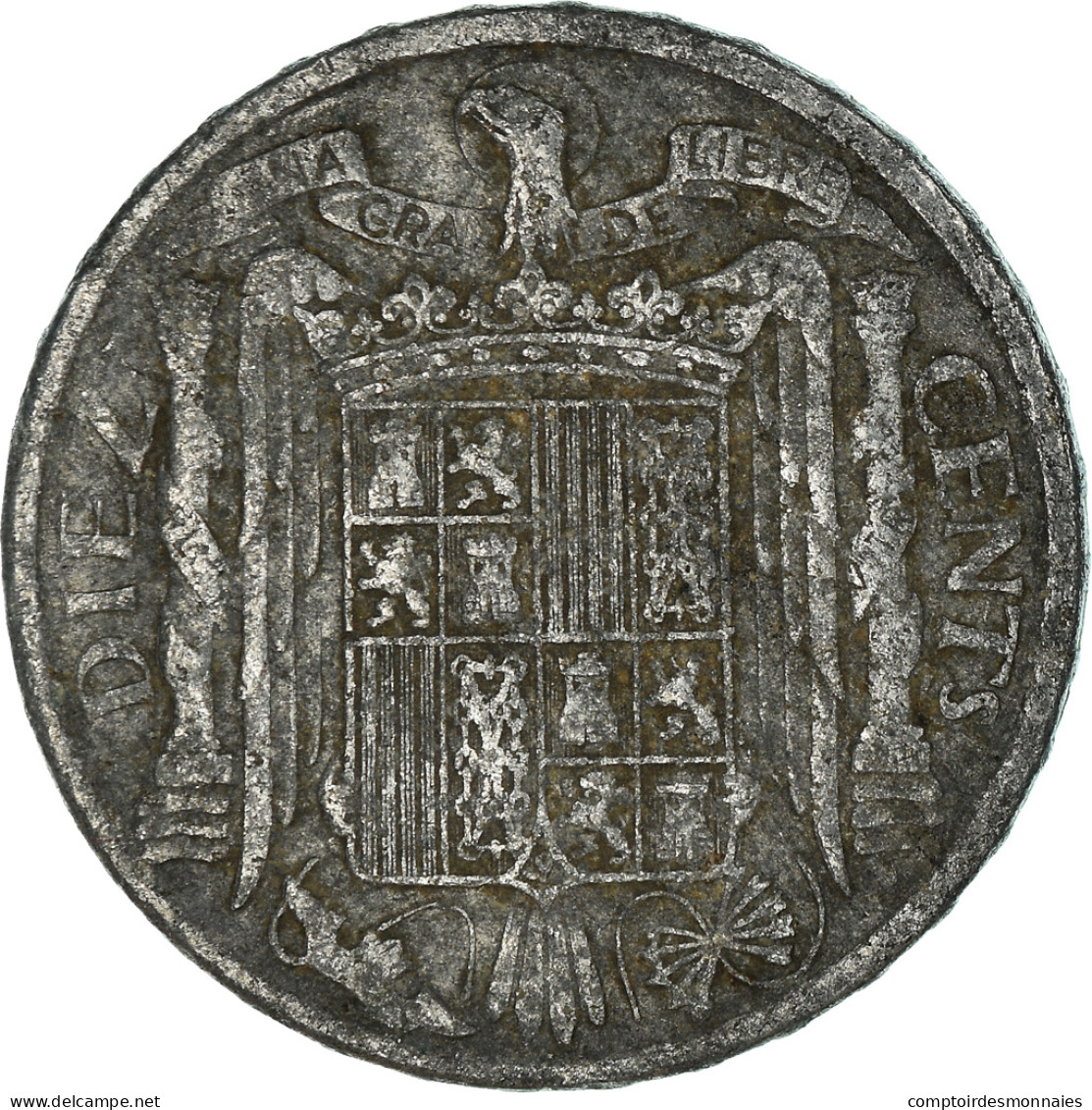 Monnaie, Espagne, 10 Centimos, 1940 - 10 Céntimos