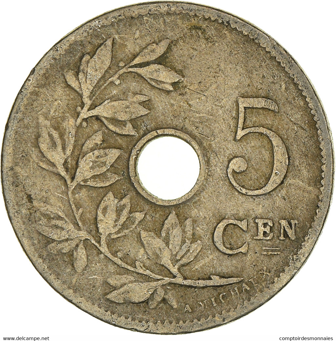 Monnaie, Belgique, 5 Centimes, 1906 - 5 Cents