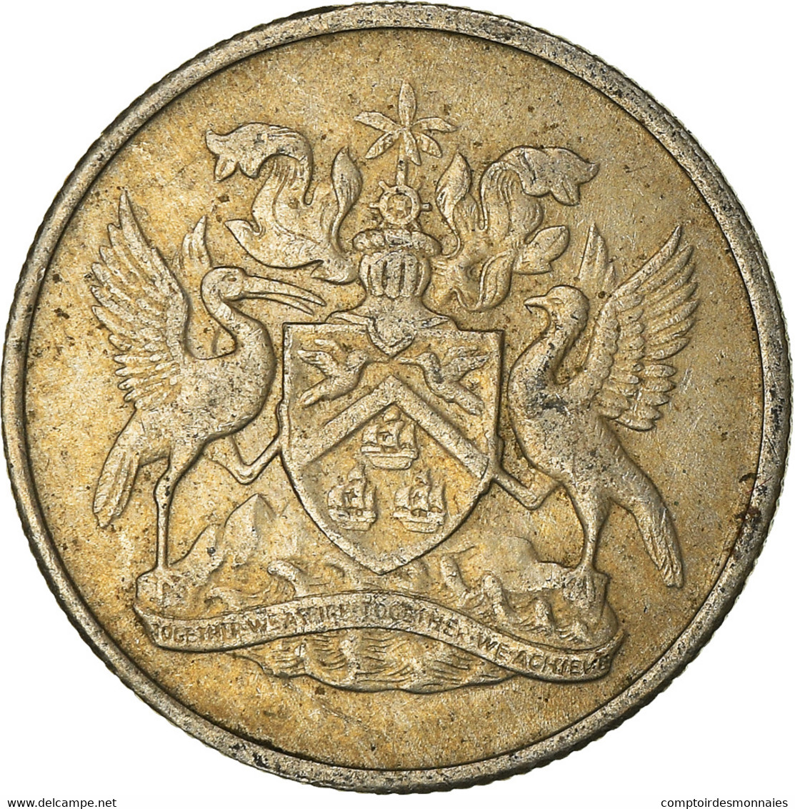 Monnaie, Trinité-et-Tobago, 10 Cents, 1966 - Trinité & Tobago