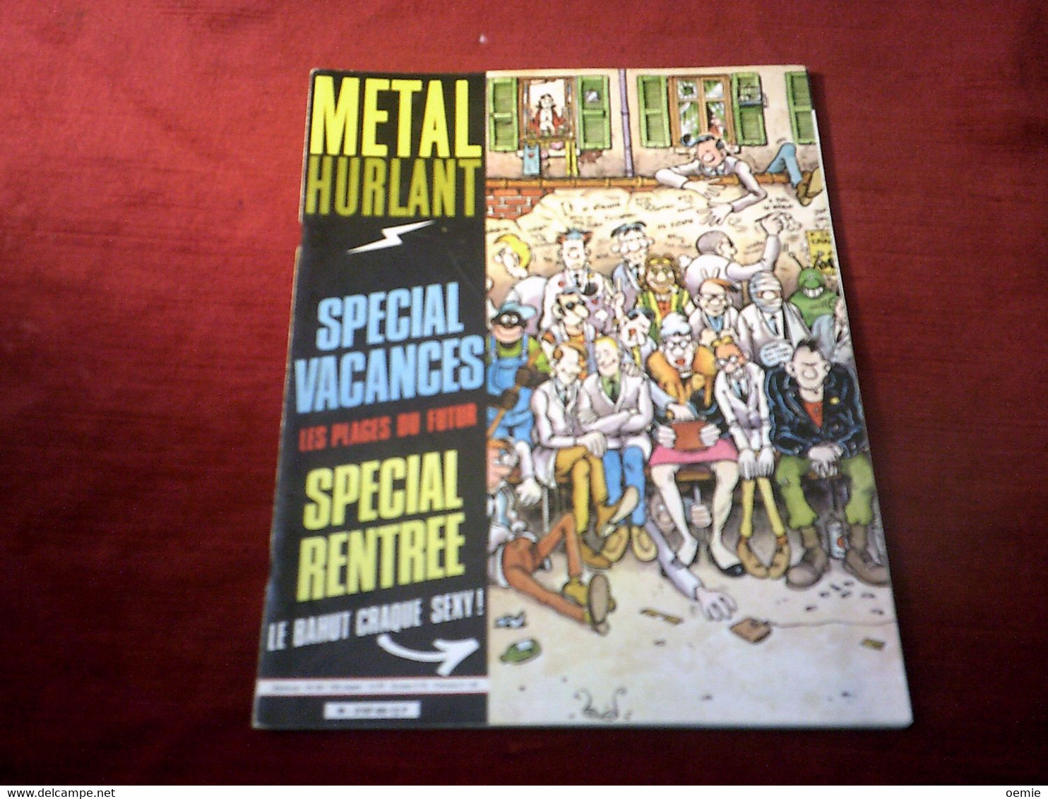 METAL HURLANT  N° 66  SPECIAL VACANCES  / SPECIAL ENTREE - Métal Hurlant