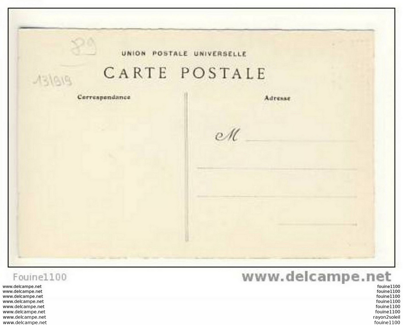 Carte De Paron La Croix Du Cimetière - Paron