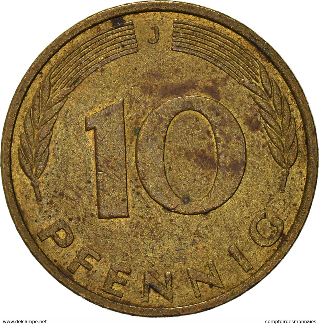 Monnaie, République Fédérale Allemande, 10 Pfennig, 1987 - 10 Pfennig