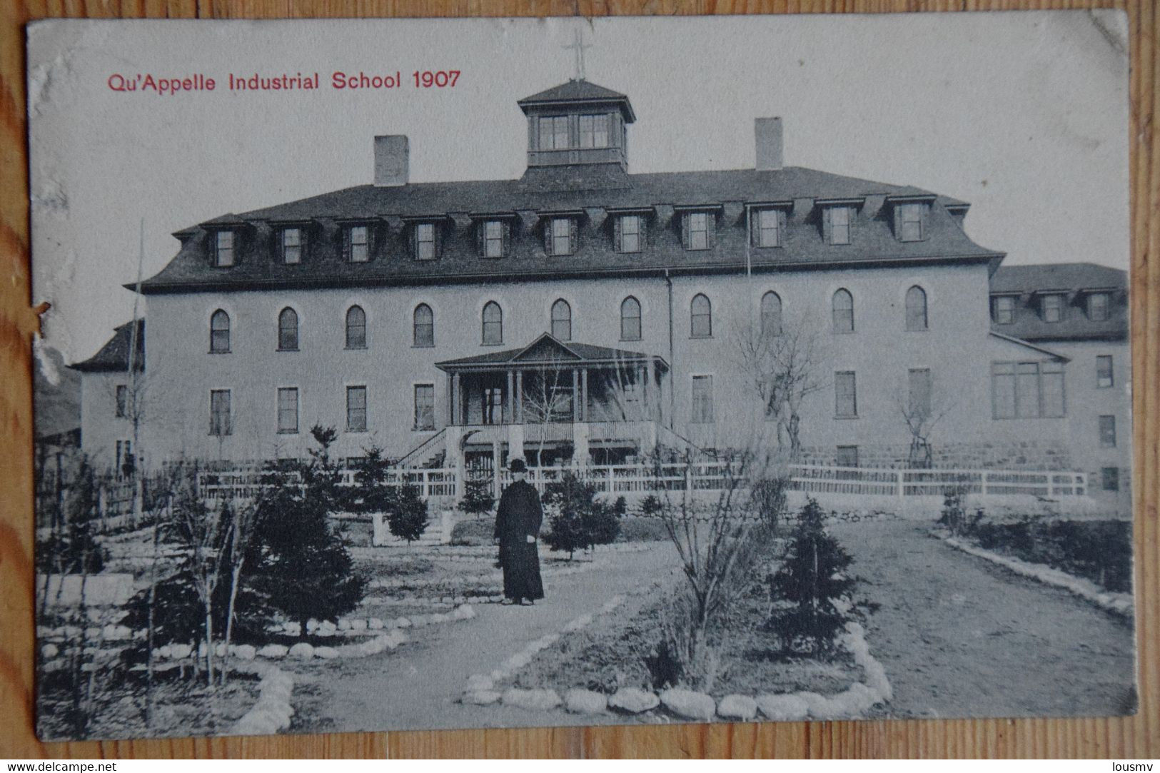 Qu'appelle Industrial School - 1907 - Animée : Petite Animation - Bord Gauche Rogné - (n°22519) - Regina