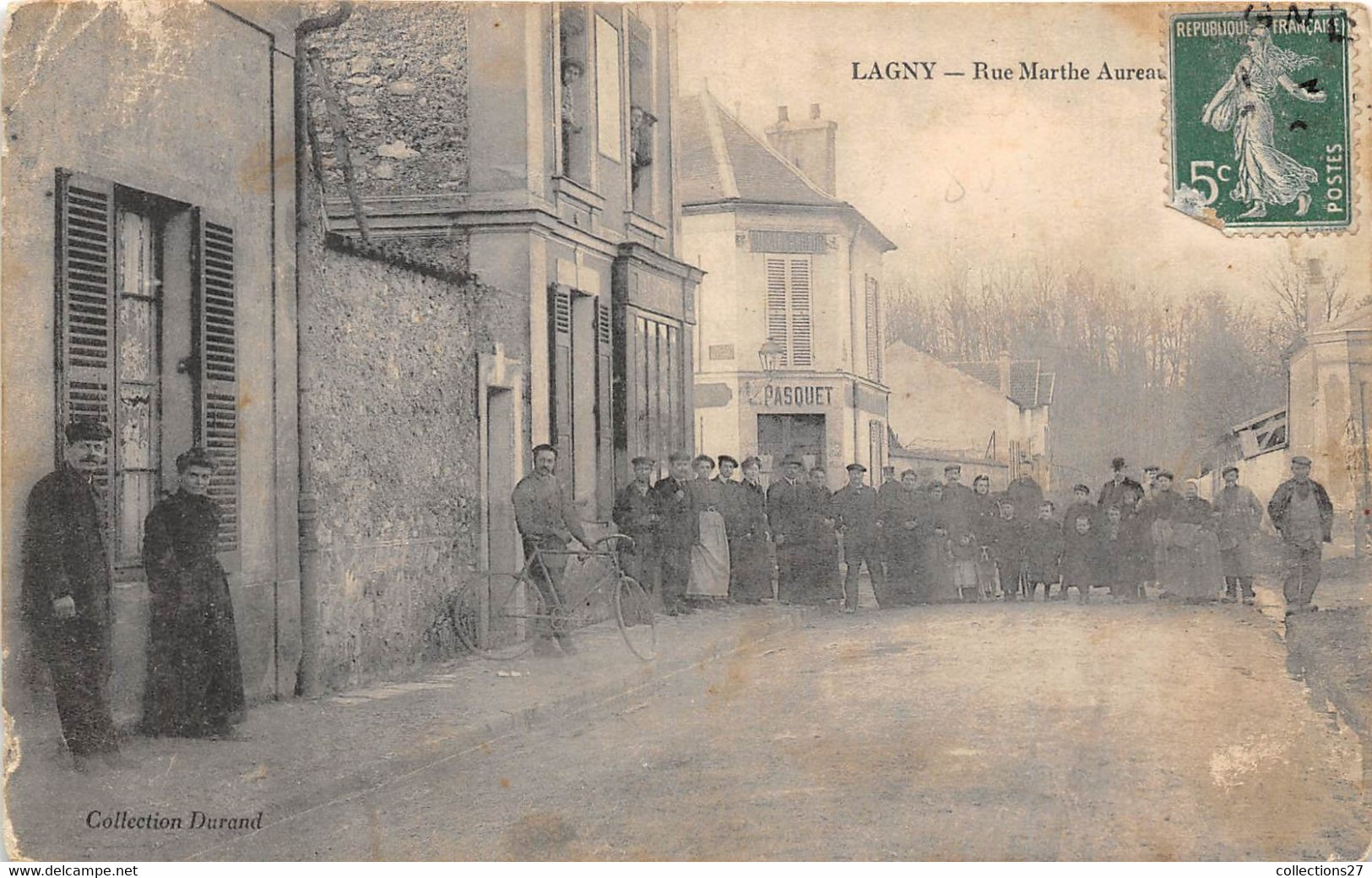 77-LAGNY-RUE MARTHE AUREAU - Lagny Sur Marne