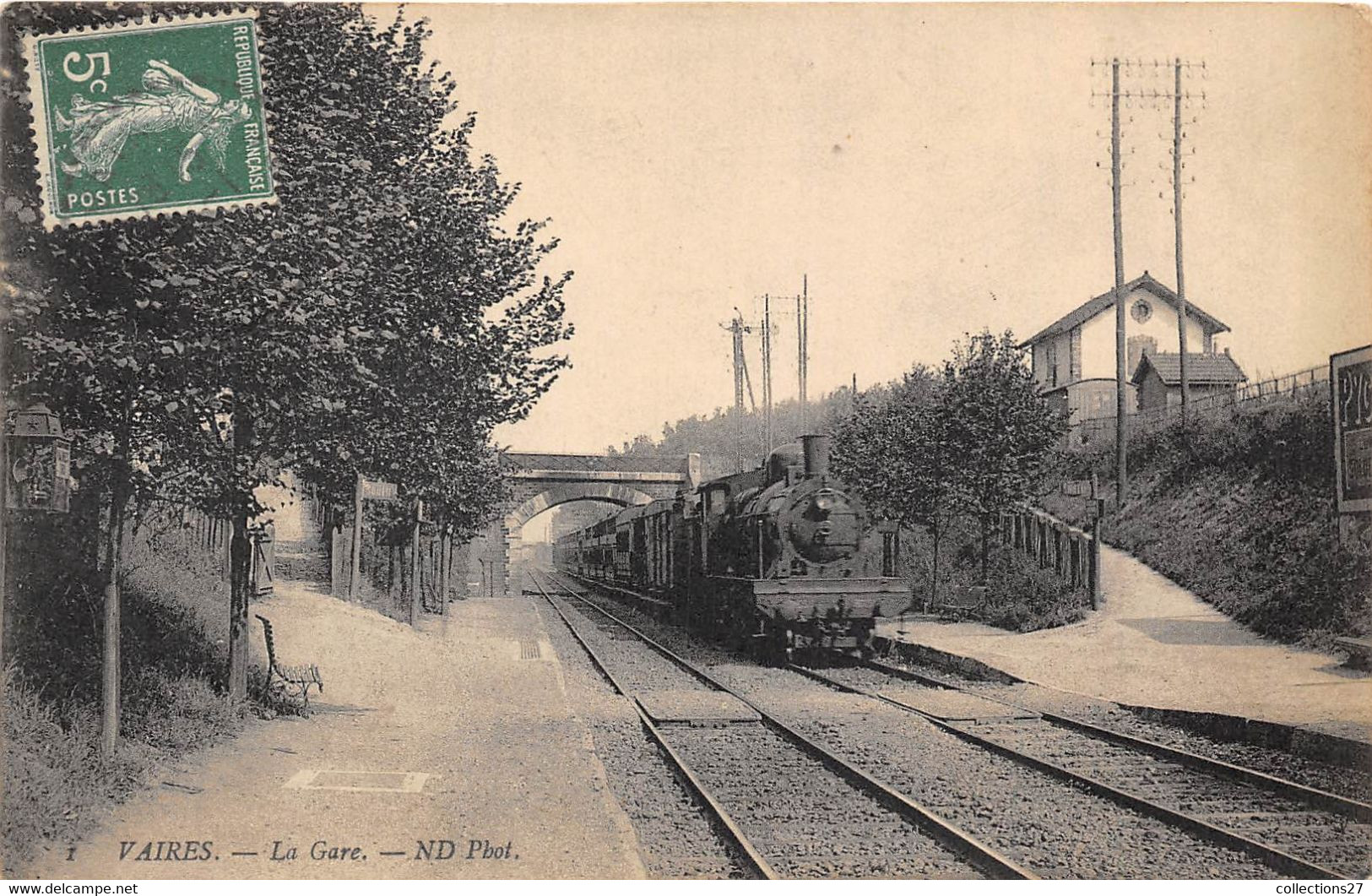 77-VAIRES- LA GARE - Vaires Sur Marne