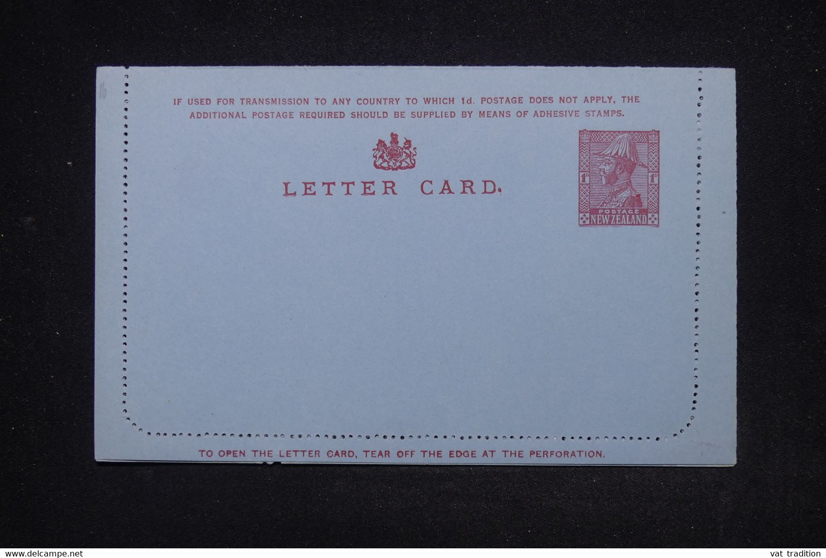 NOUVELLE ZÉLANDE - Entier Postal ( Carte Mettre ) Non Circulé - L 118603 - Postal Stationery