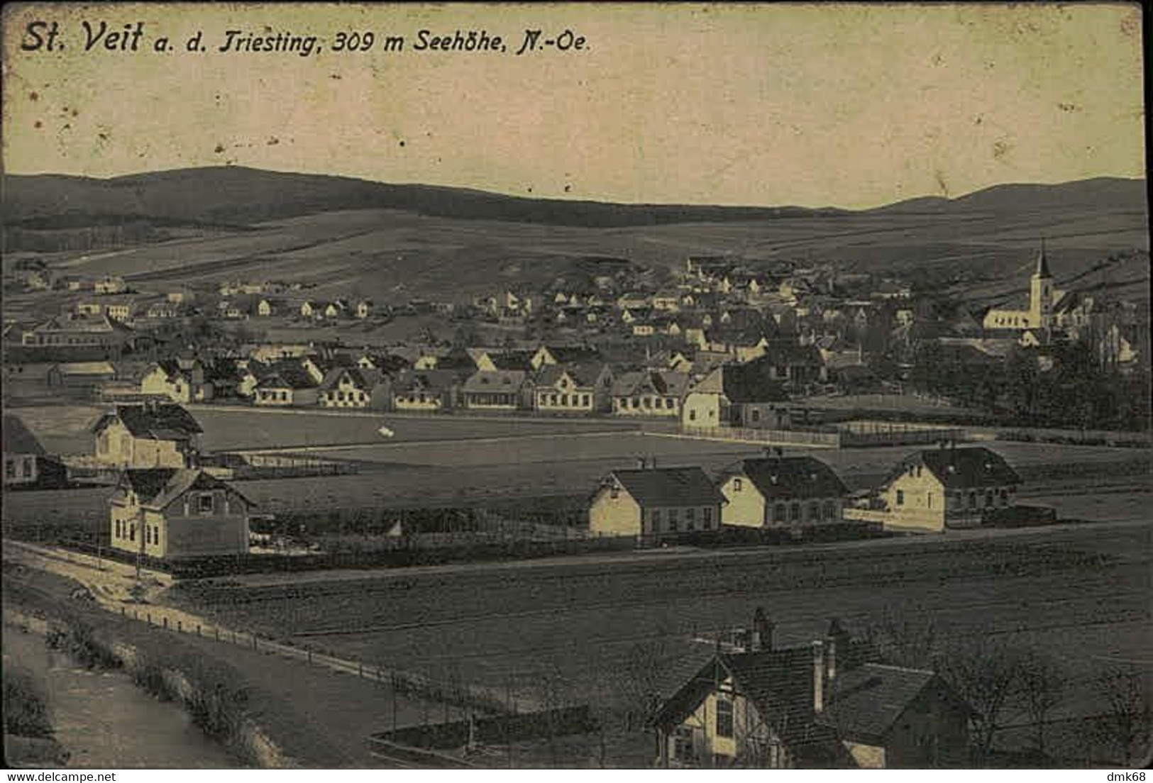 AK AUSTRIA - ST. VEIT AN DER TRIESTING - 309 M. SEEHOHE - N. OE - VERLAG P. LENDERMANN - 1910s (12702) - Berndorf