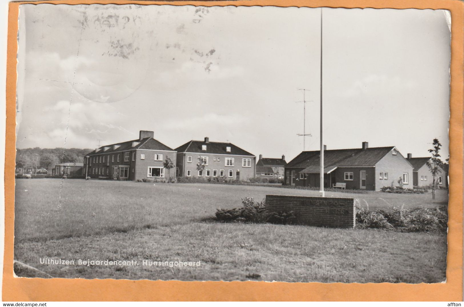 Uithuizen Netherlands Old Postcard - Uithuizen