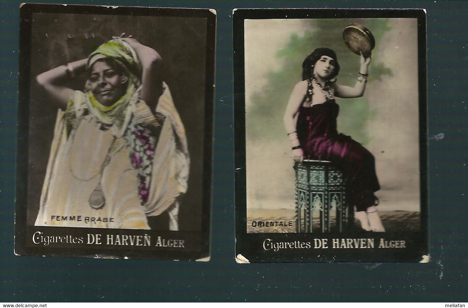 T578 - CARTES CIGARTTES DE HARVEN ALGER - ORIENTALE - FEMME ARABE - Other & Unclassified