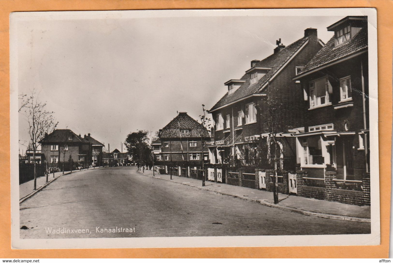 Waddinxveen Netherlands Old Postcard - Waddinxveen