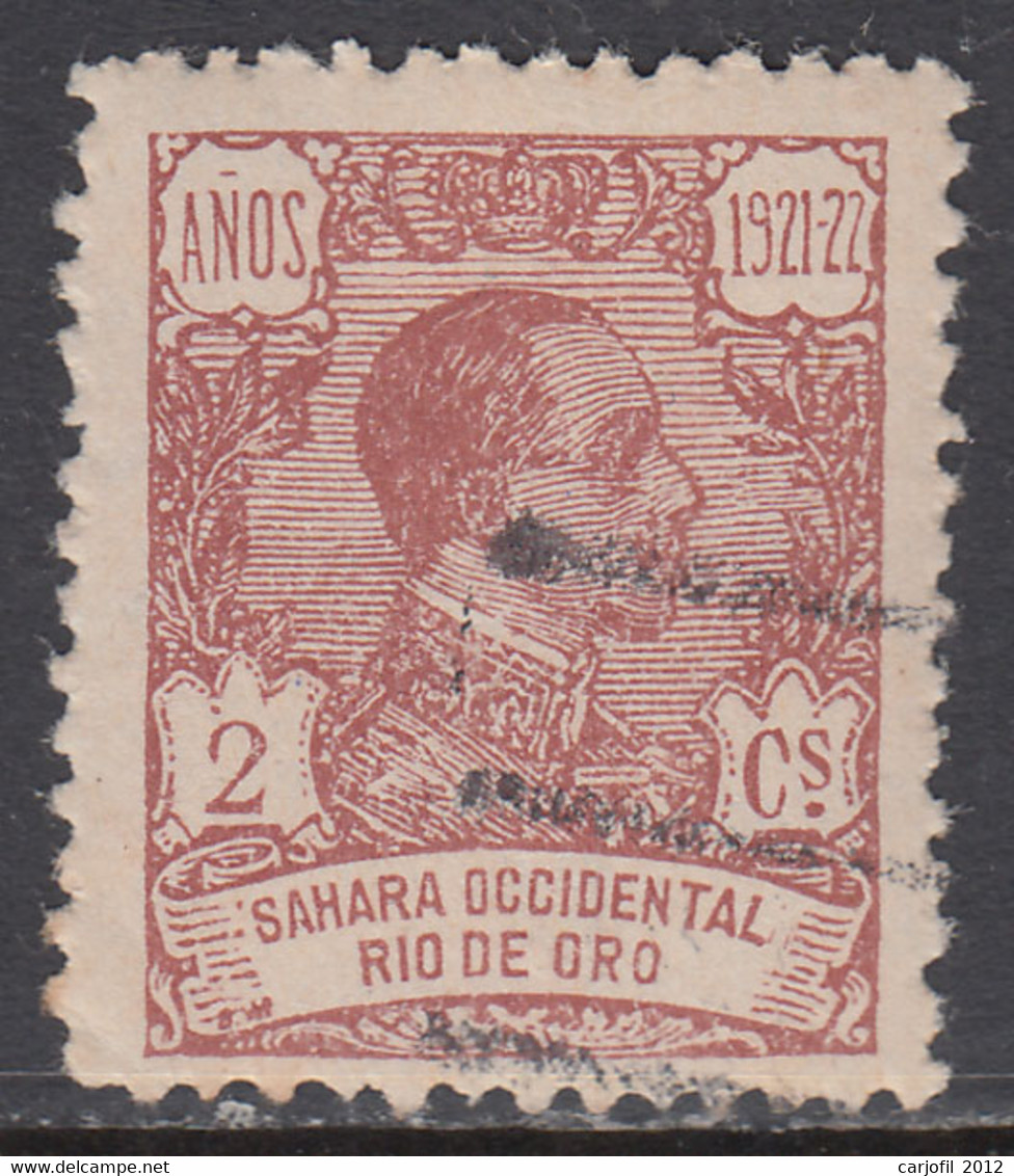 Rio De Oro Sueltos 1921 Edifil 131 Usado - Rio De Oro