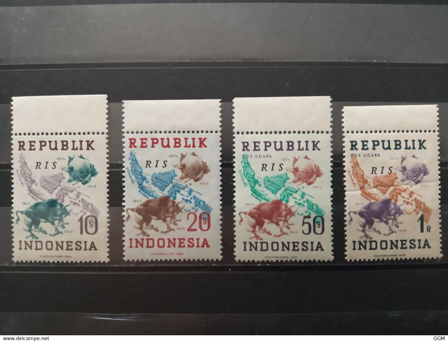 Indonesia. 1949. RIS. Mi 187/190. Nuevos ** - Indonésie