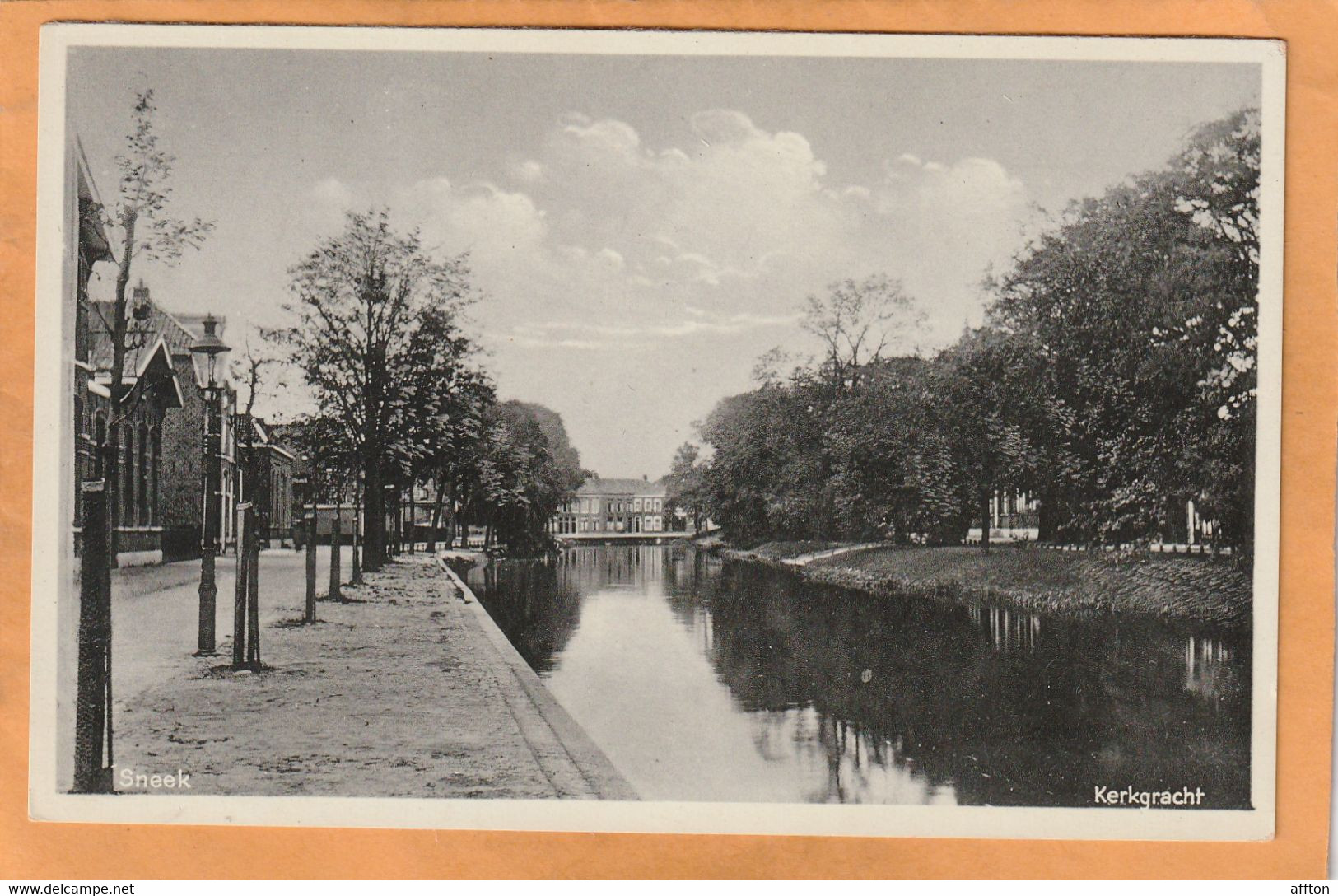 Sneek Netherlands Old Postcard - Sneek