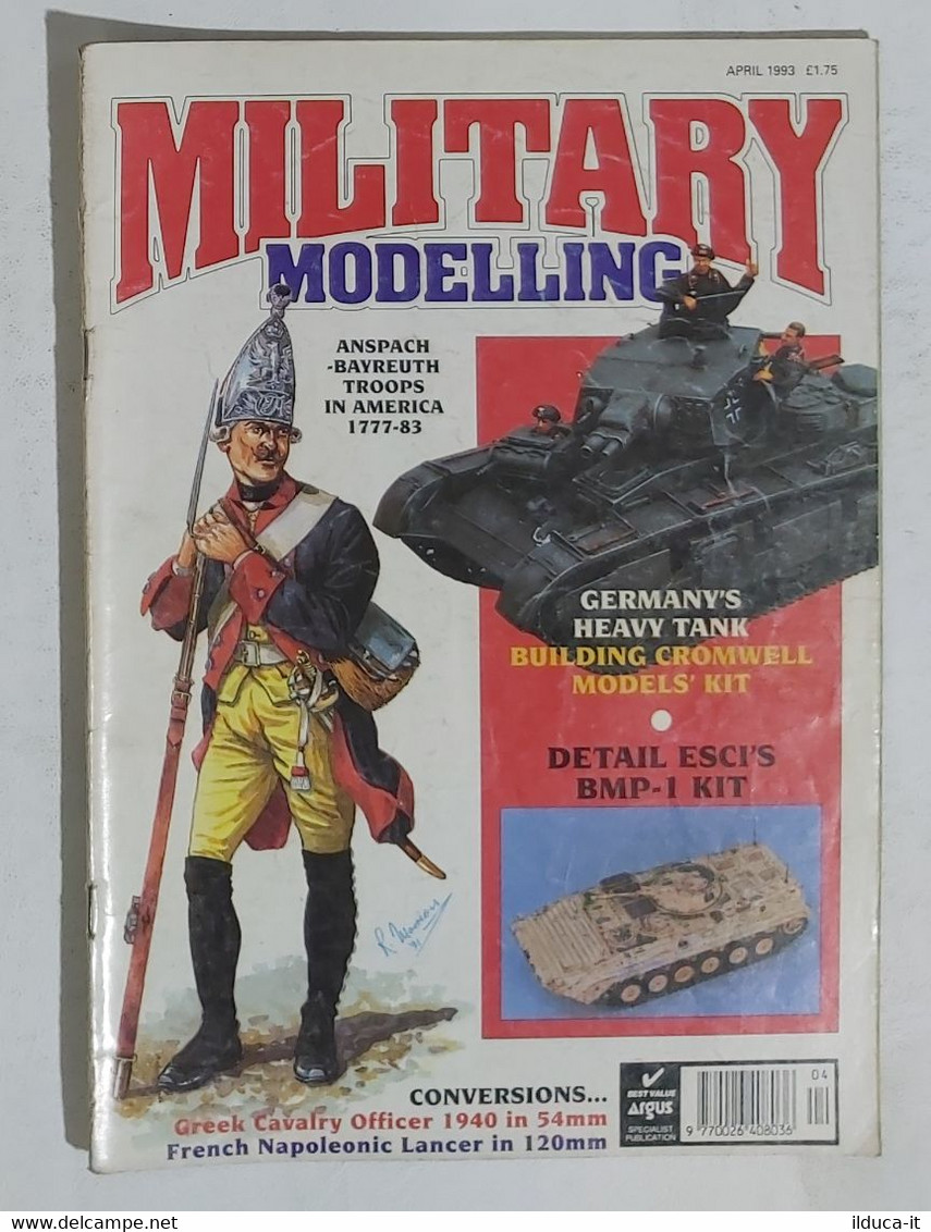 02041 Military Modelling - Vol. 23 - N. 04 - 1993 - England - Hobby En Creativiteit