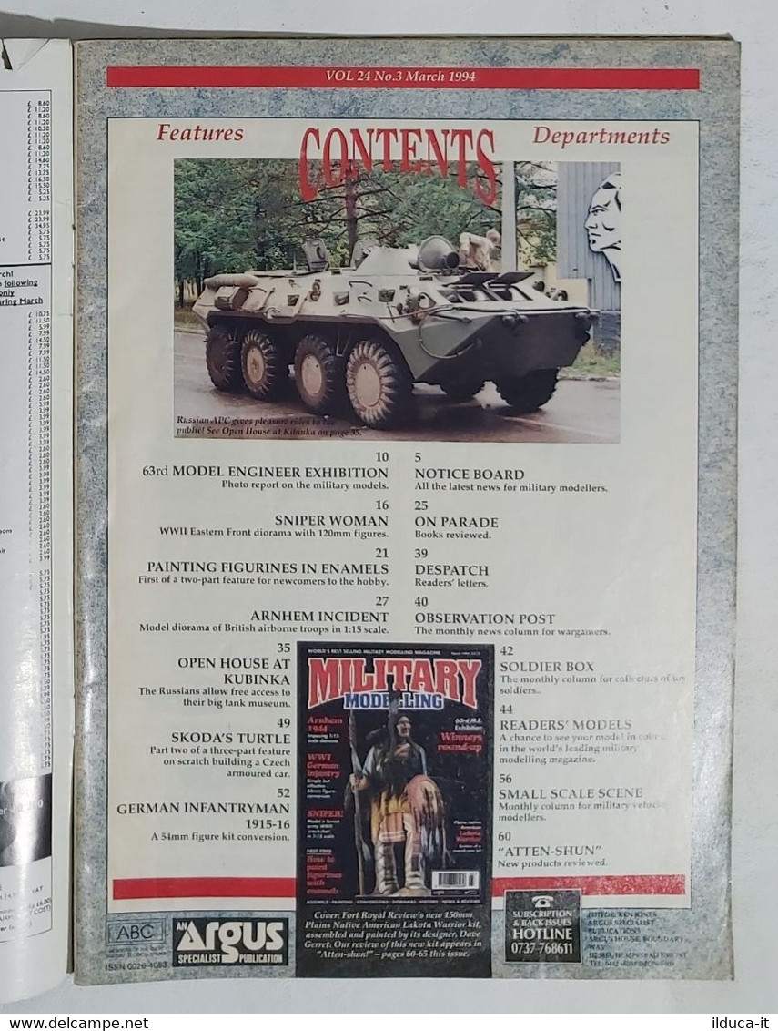 02045 Military Modelling - Vol. 24 - N. 03 - 1994 - England - Bastelspass