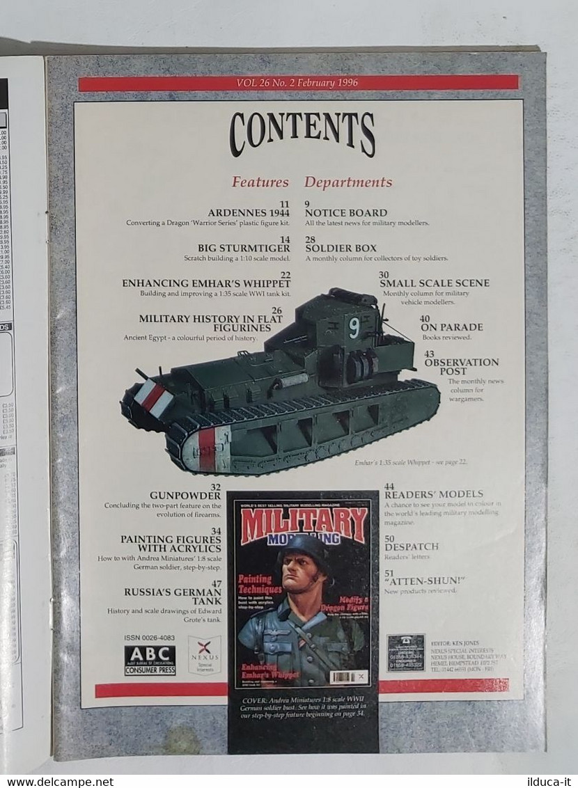 02062 Military Modelling - Vol. 26 - N. 02 - 1996 - England - Bastelspass