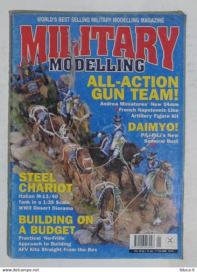 02104 Military Modelling - Vol. 30 - N. 01 - 2000 - England - Hobby Creativi
