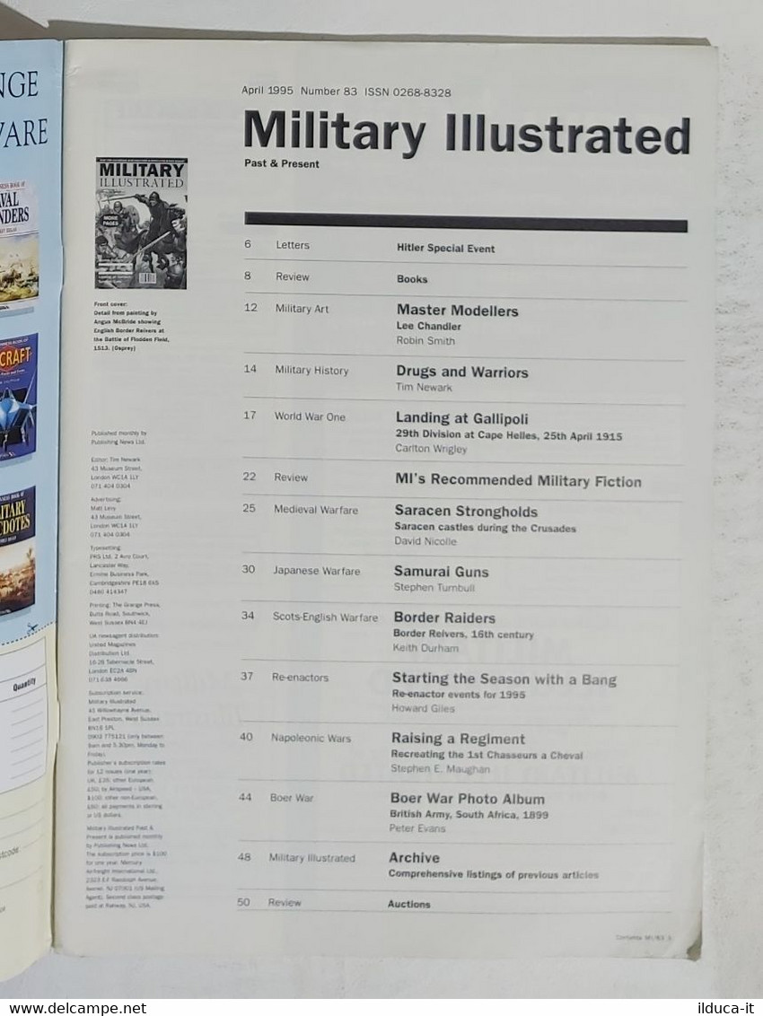 04667 Military Illustrated - Nr. 83 - 1995 - In Inglese - Hobby Creativi