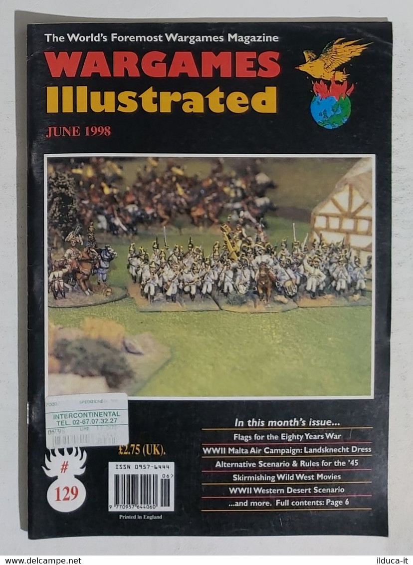 04972 Wargams Illustrated - 1998 - In Inglese - Loisirs Créatifs