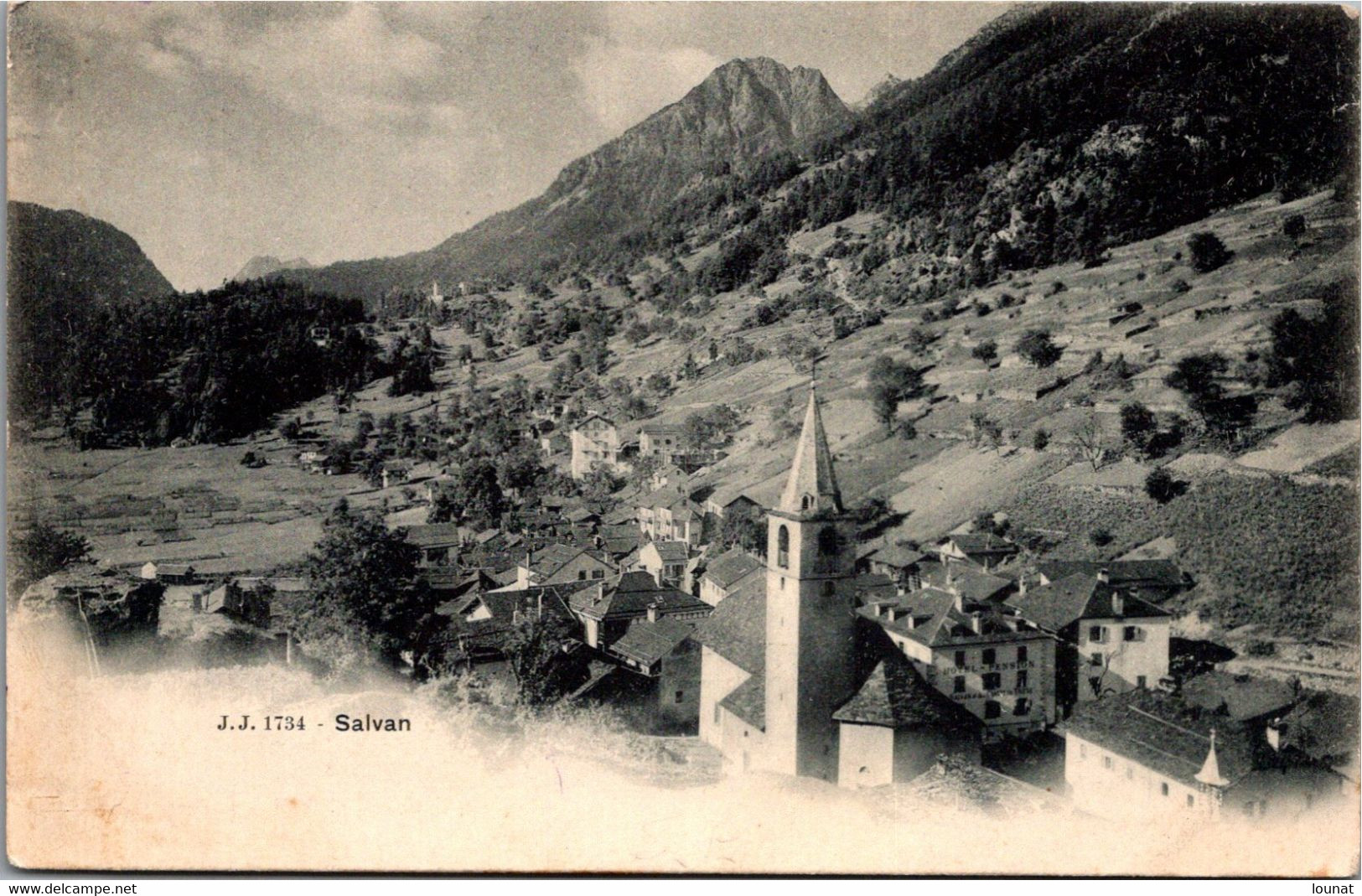 Suisse - SALVAN - Vue - Salvan