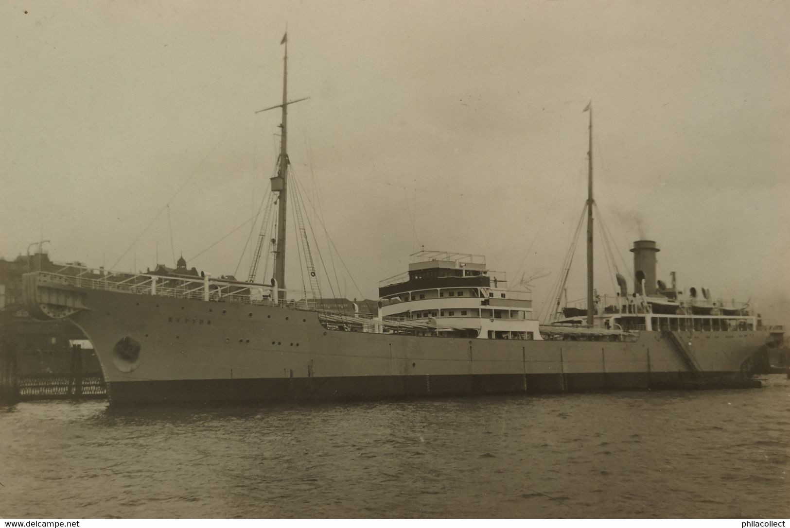 Carte Photo - - RPPC // Probefarht Neptun Hamburg 17 - 19 April 1926 - Koopvaardij