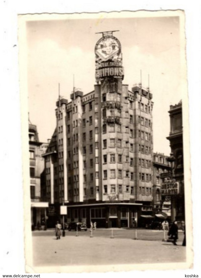 BRUSSEL - Hotel Siru - Verzonden 1955- Real Photo - Cafés, Hôtels, Restaurants