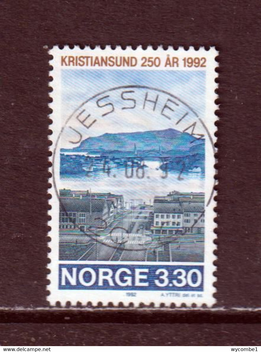 NORWAY - 1992 Kristiansund 3k30 Used As Scan - Usati