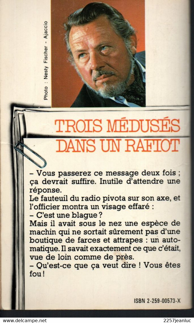Roman Policier  * Georges Pierquin Les Anti Gangs Trois Médusés Dans Un Rafiot.. * Editions Plon  De 1980 - Plon