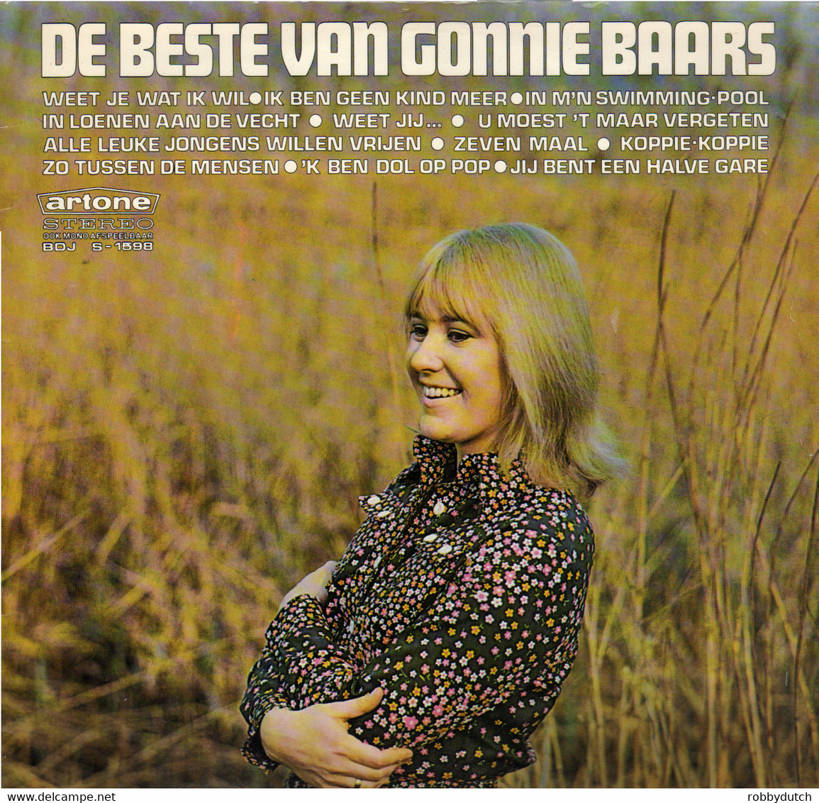 * LP *  DE BESTE VAN GONNIE BAARS (Holland 1972) - Andere - Nederlandstalig