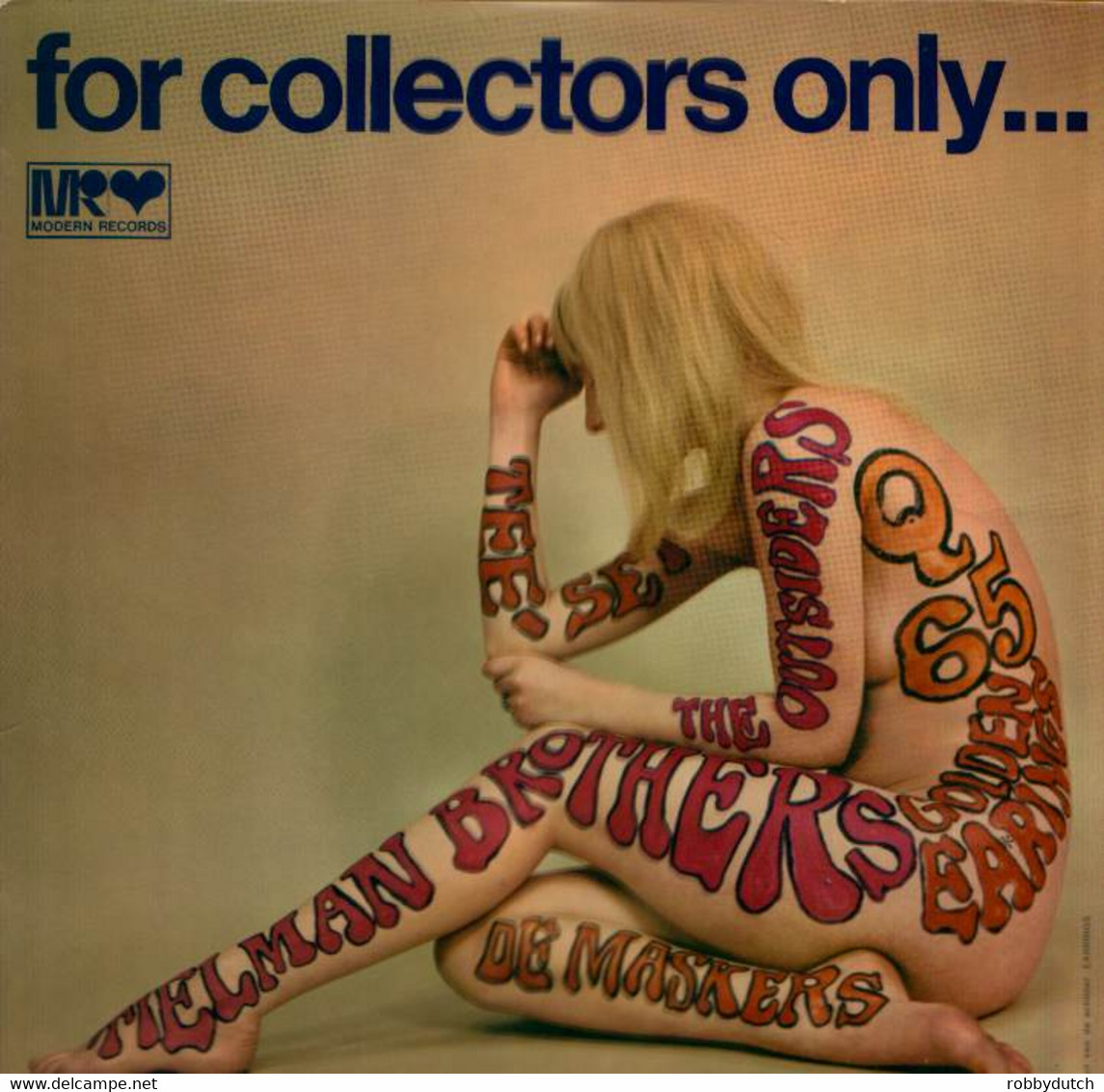 * LP *  FOR COLLECTORS ONLY - Q65 / OUTSIDERS / MASKERS / GOLDEN EARRINGS / TEE-SET A.o. - Compilaties