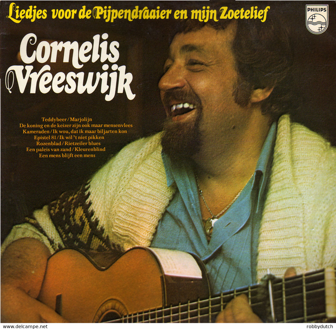 * LP * CORNELIS VREESWIJK - LIEDJES VOOR DE PIJPENDRAAIER EN MIJN ZOETELIEF (Holland 1974) - Autres - Musique Néerlandaise