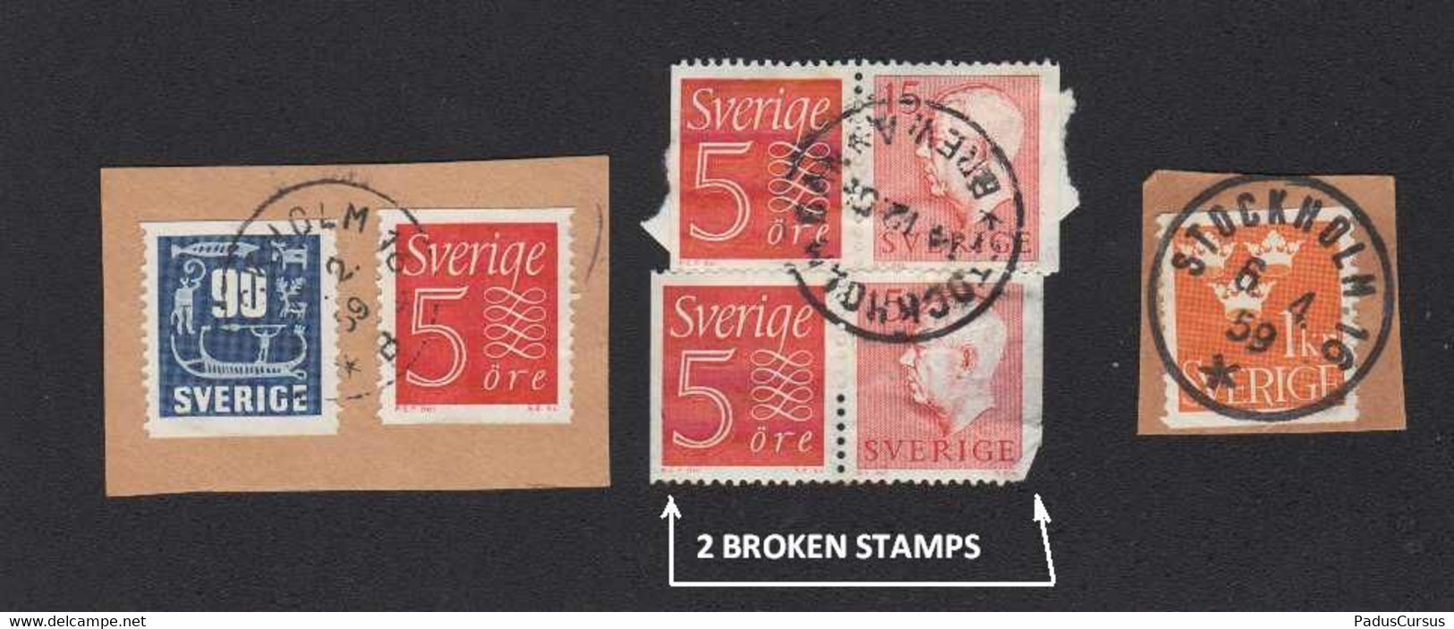 Sverige Sweden Svezia Stockholm 1959 1958 FRB00197 - Altri & Non Classificati