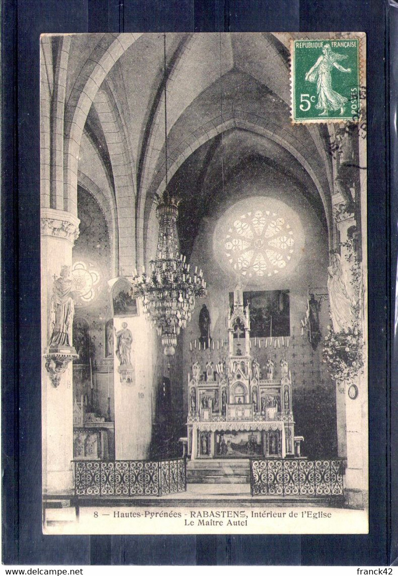 65. Rabastens. Intérieur De L'église. Le Maître Autel - Rabastens De Bigorre